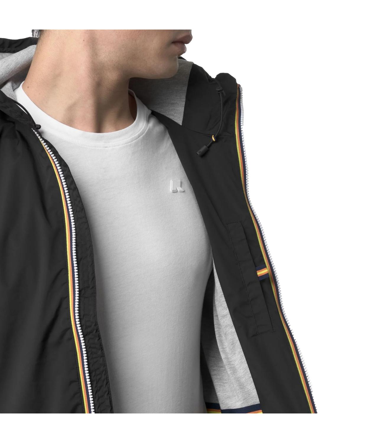 K-way Jack stretch nylon jersey black pure