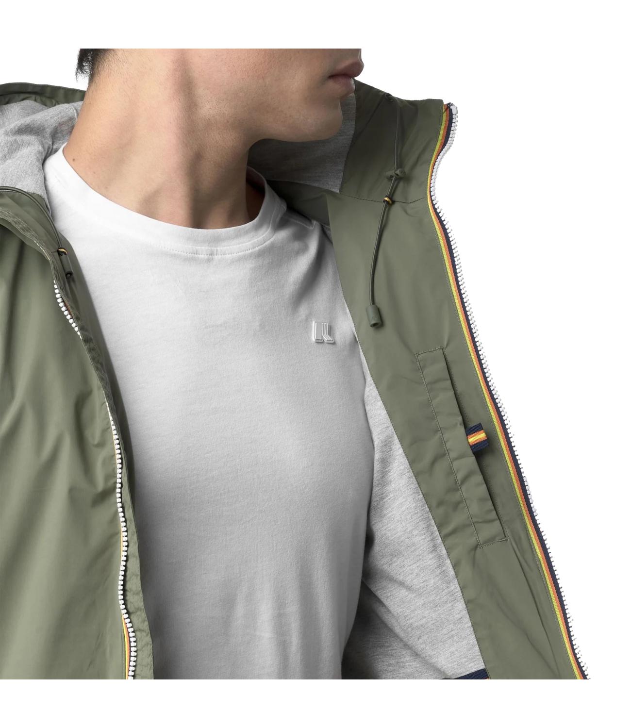 K-way Jack stretch nylon jersey verde chiaro