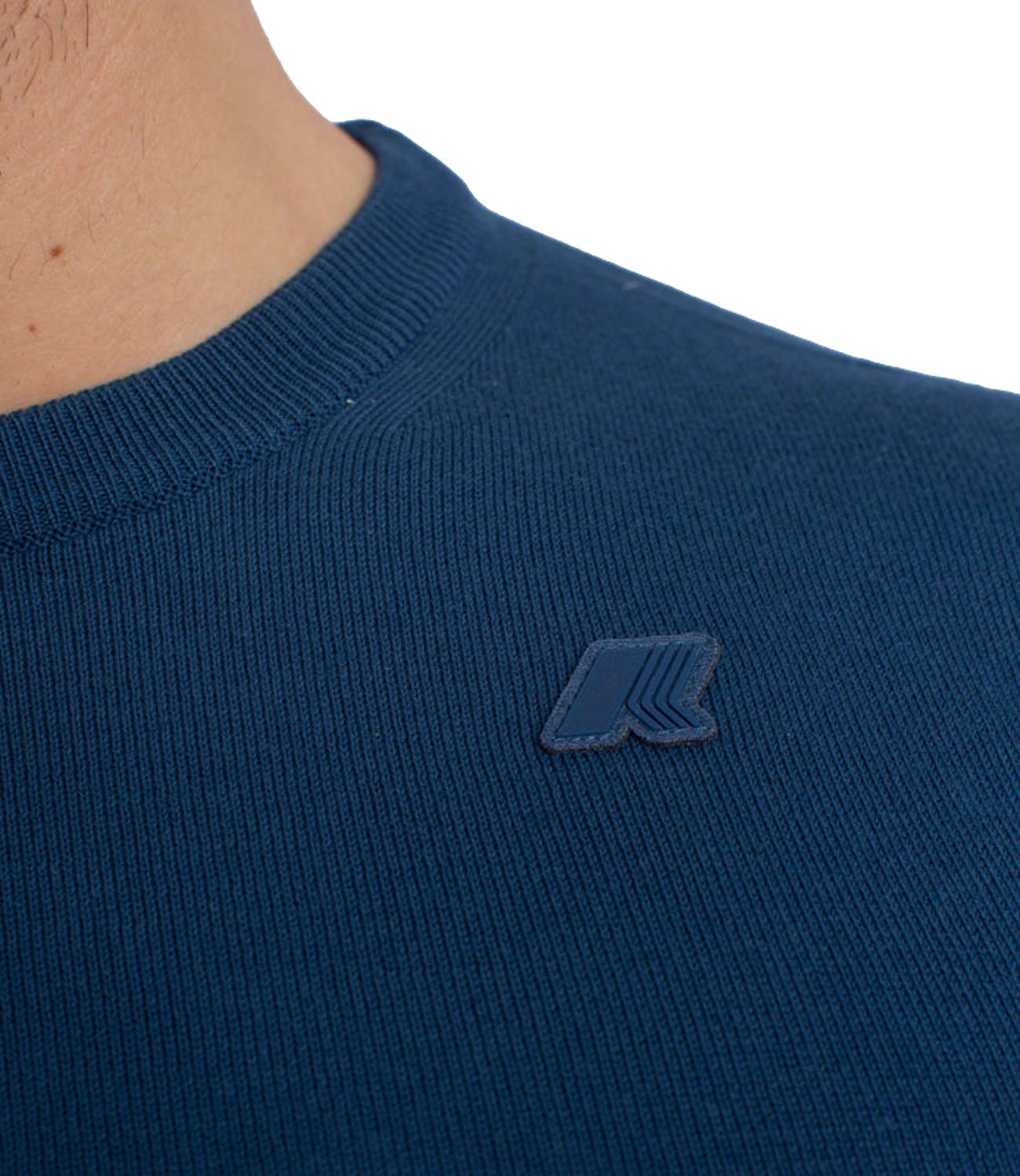 SEBASTIEN COTTON PS blue dark denim