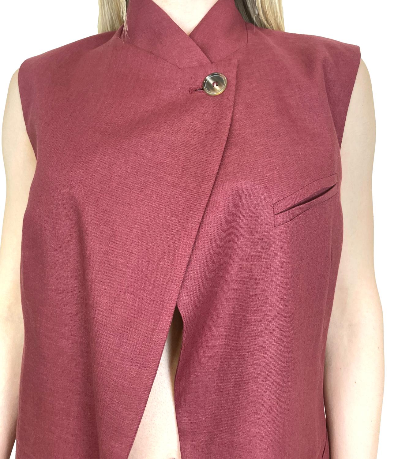 Kontatto Gilet Brownberry Donna