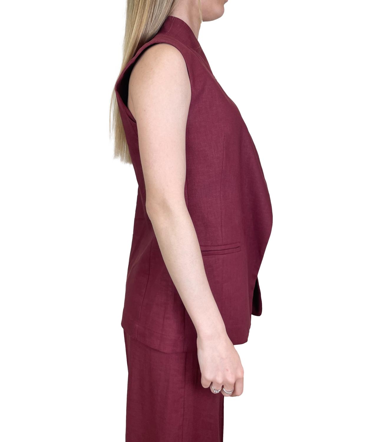 Kontatto Gilet Brownberry Donna