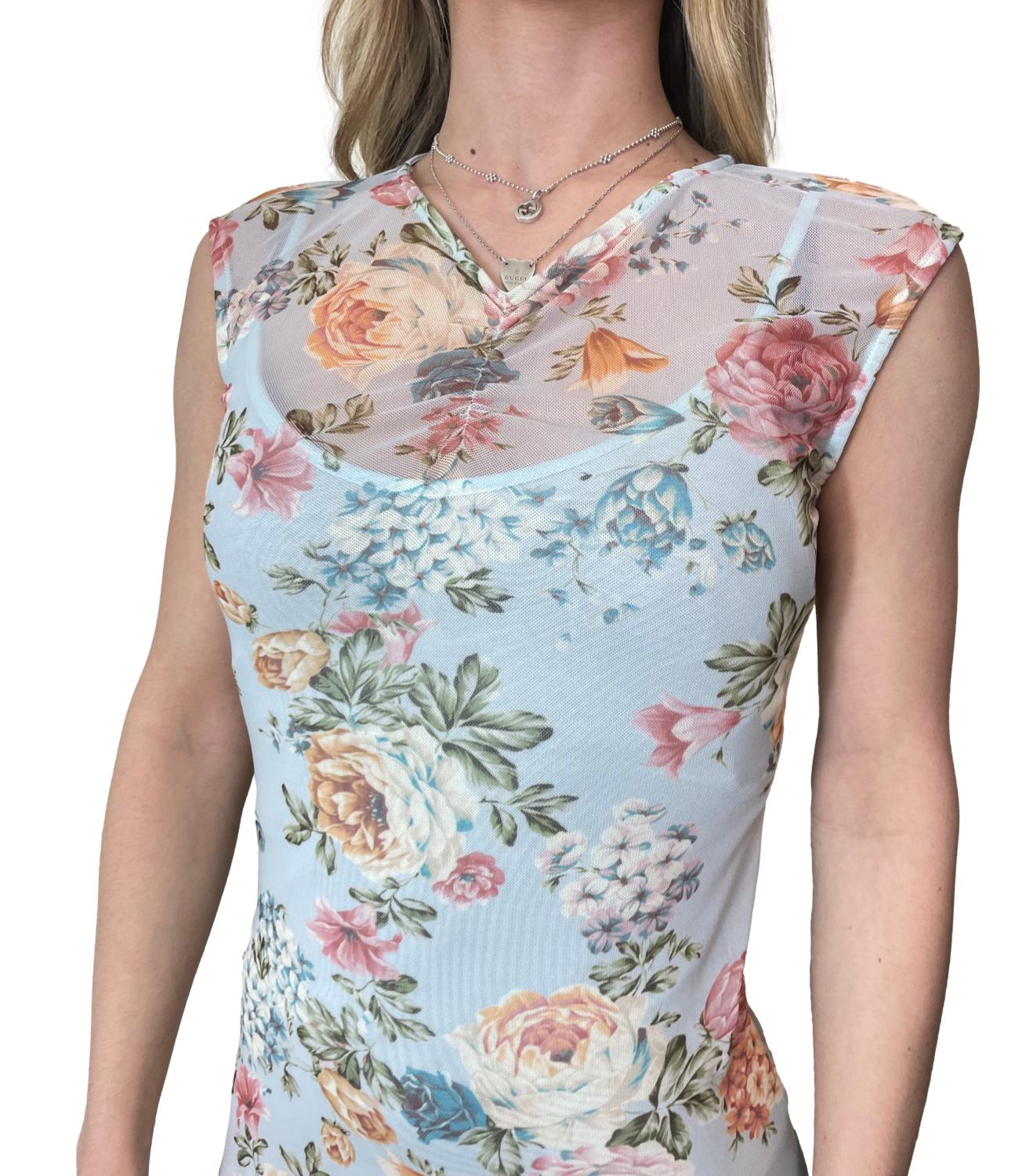 Kontatto Abito Floreale Donna