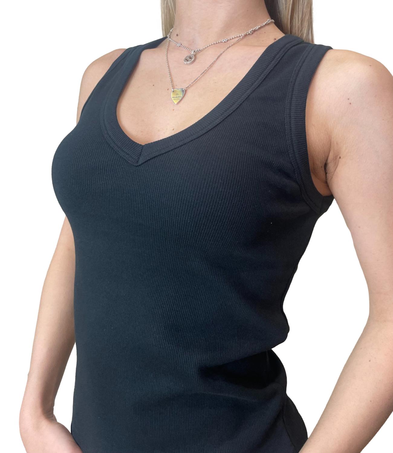 Kontatto Canotta Nero Donna