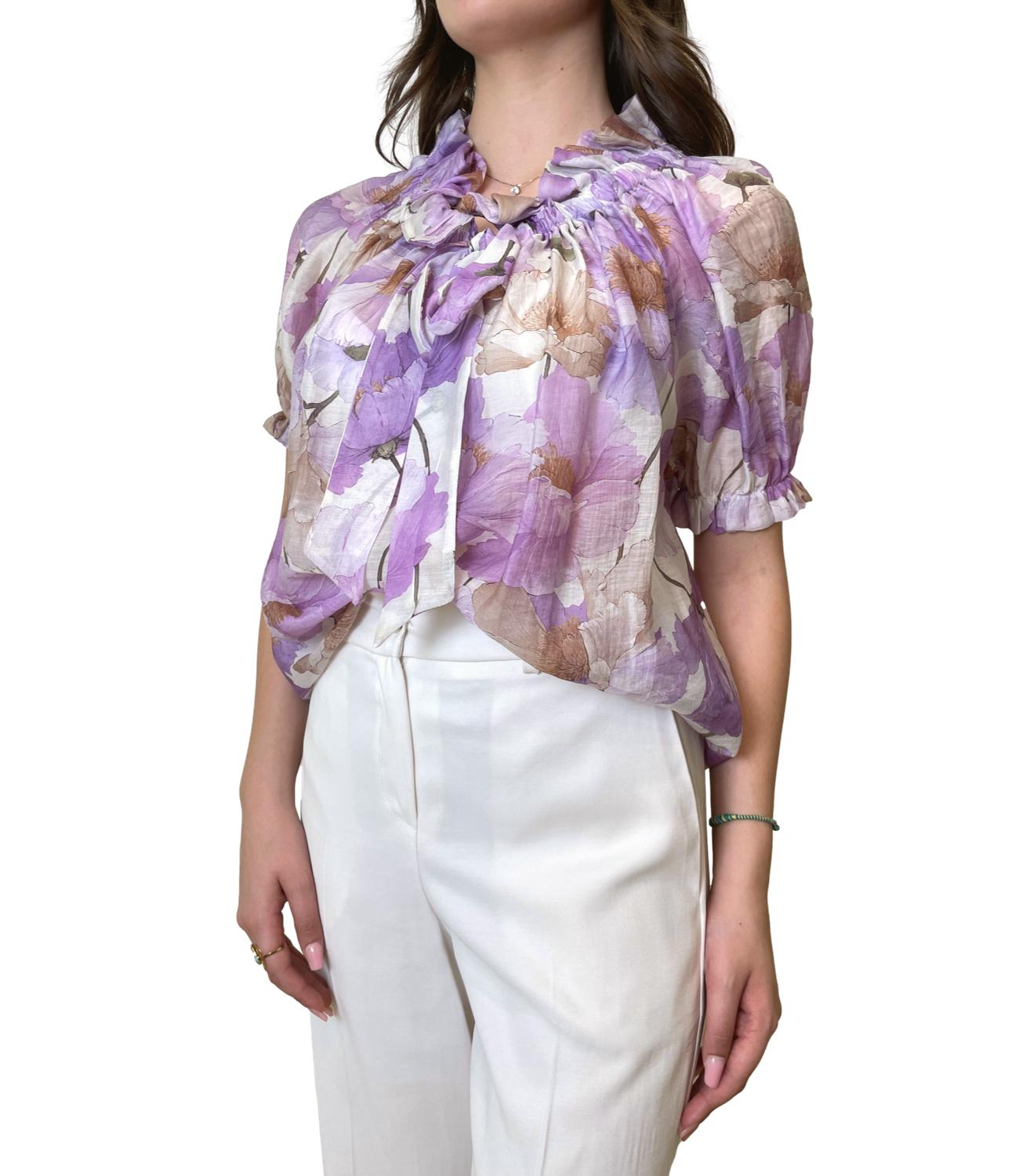 Kontatto Blusa Papavero Donna