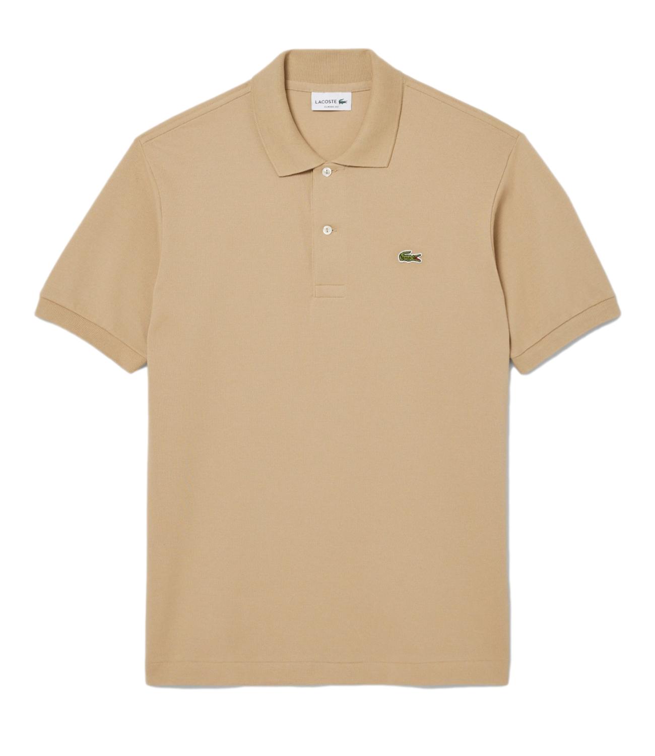 Polo Manica Corta beige
