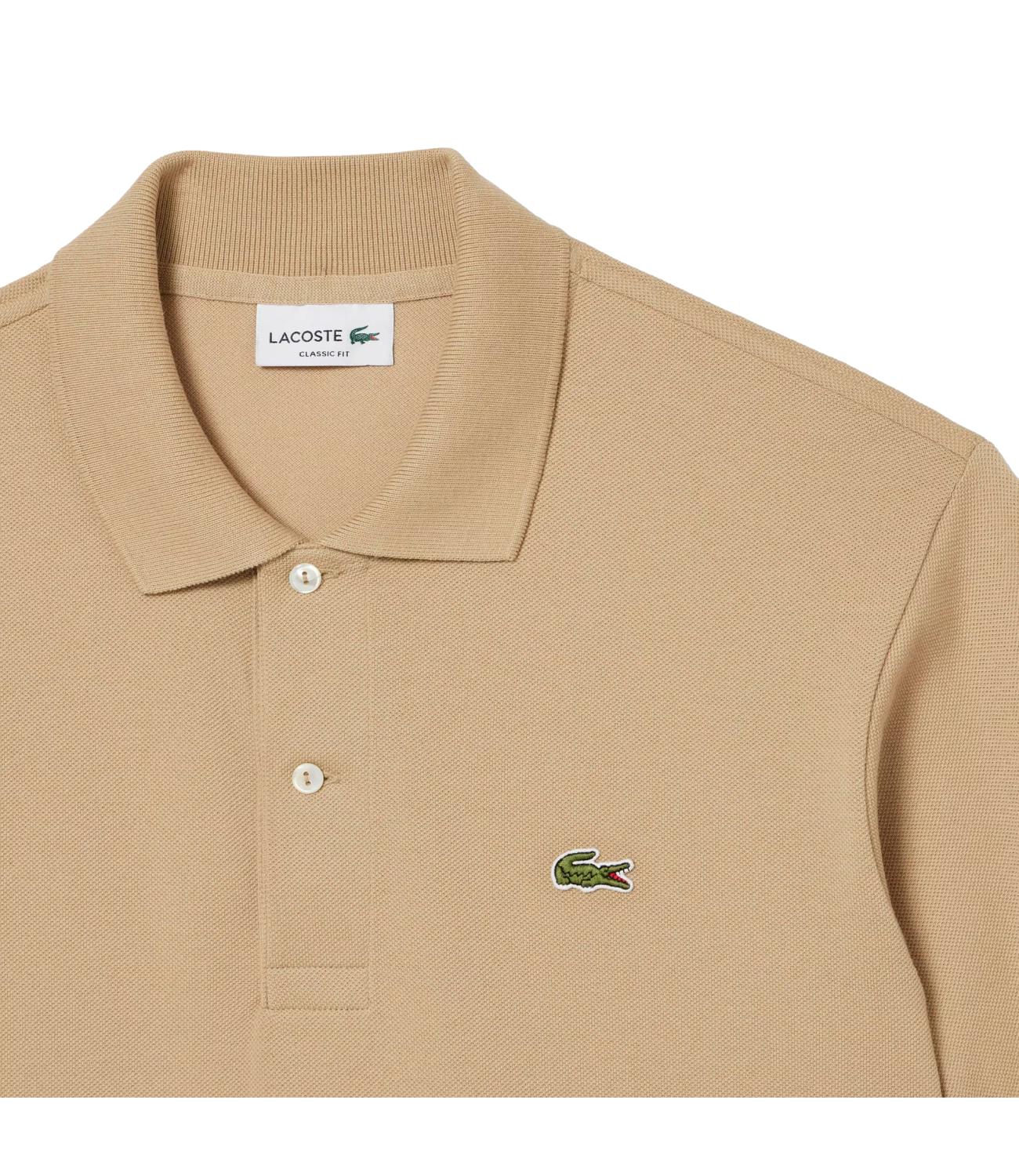 Polo Manica Corta beige