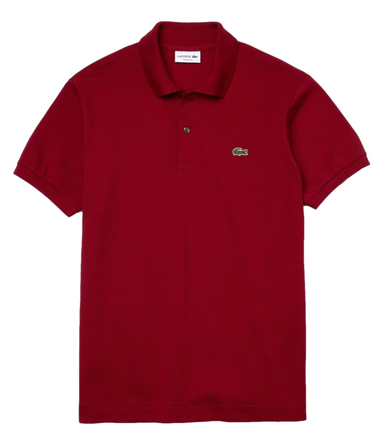 Polo Manica Corta bordeaux