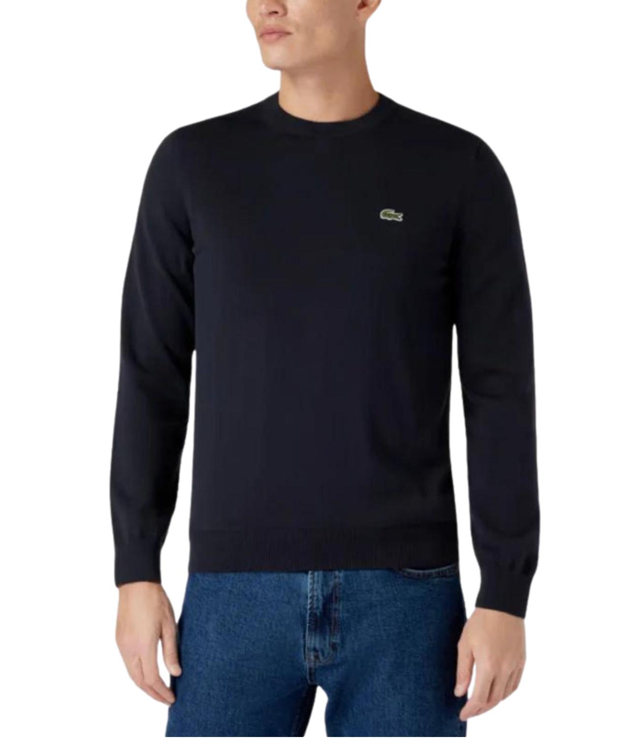 Maglione blu cotone