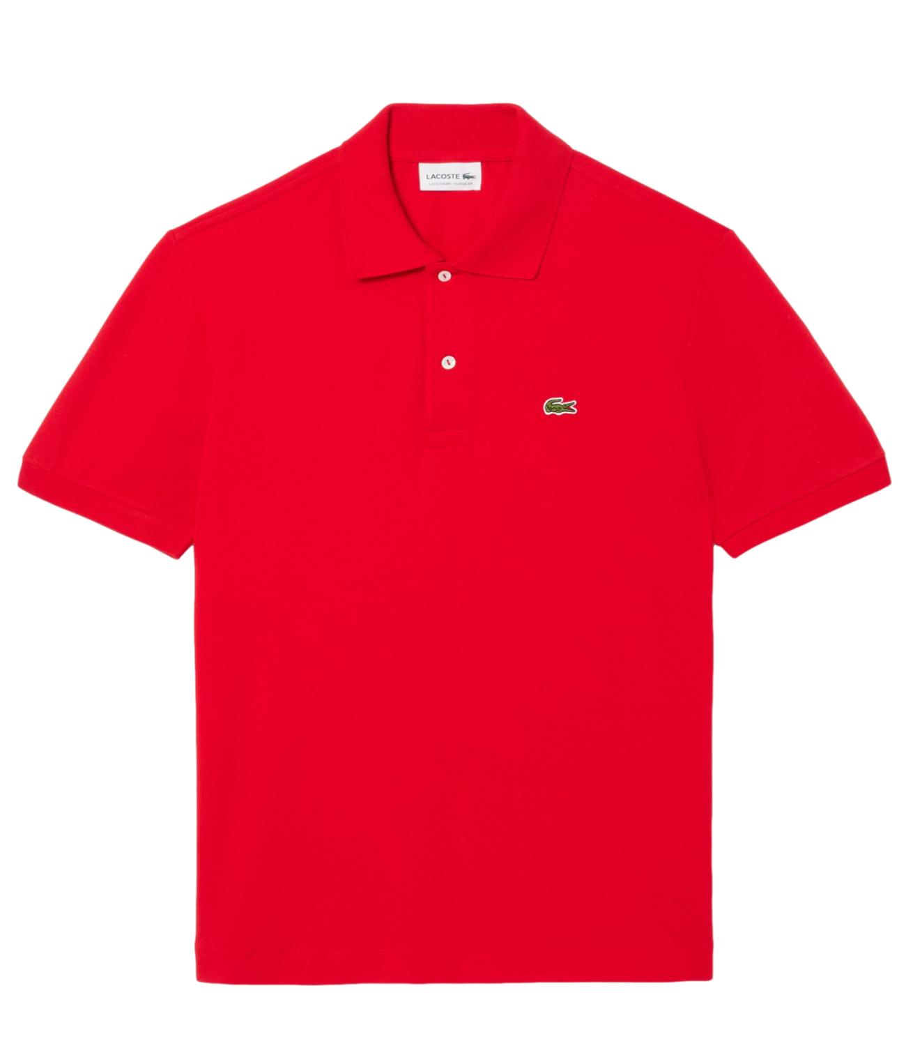 Polo Manica Corta Uomo Rossa