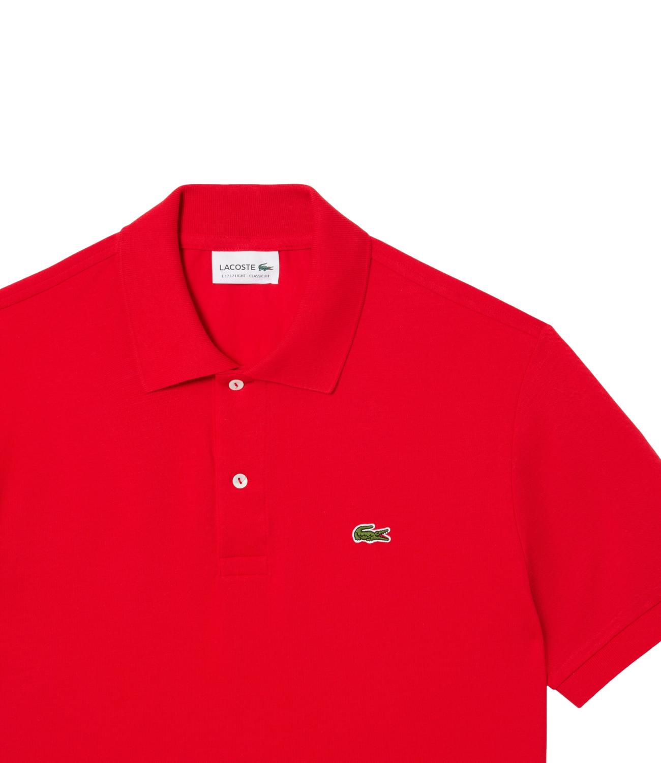 Polo Manica Corta Uomo Rossa