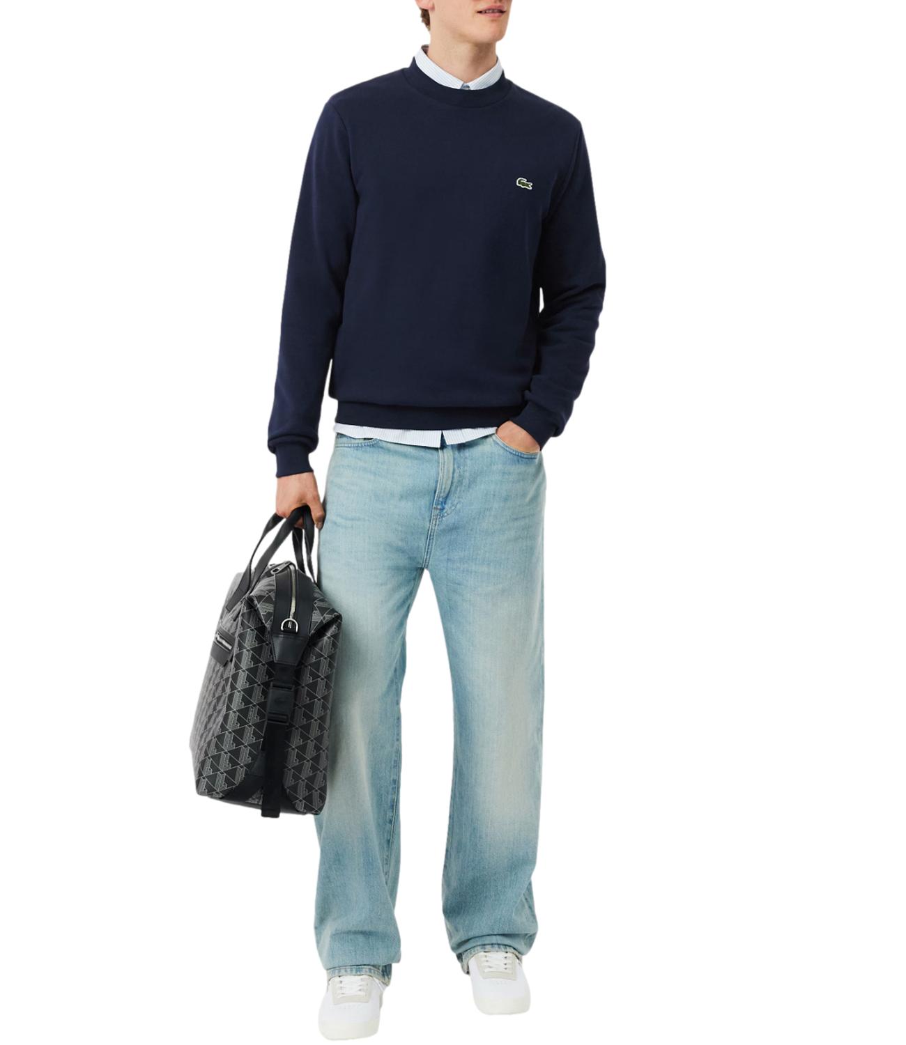 Sweatshirts Uomo Girocollo Blu