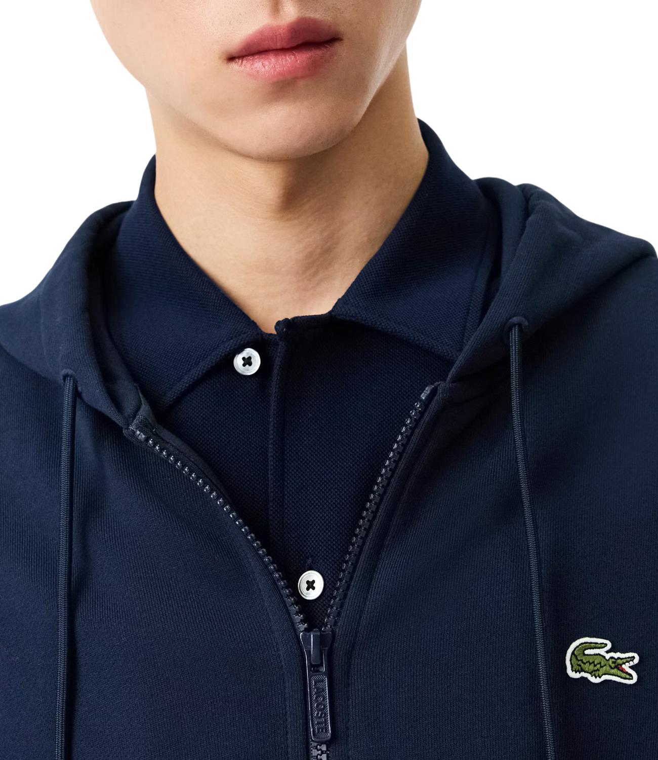 Sweatshirts Uomo Zip e Cappuccio Blu