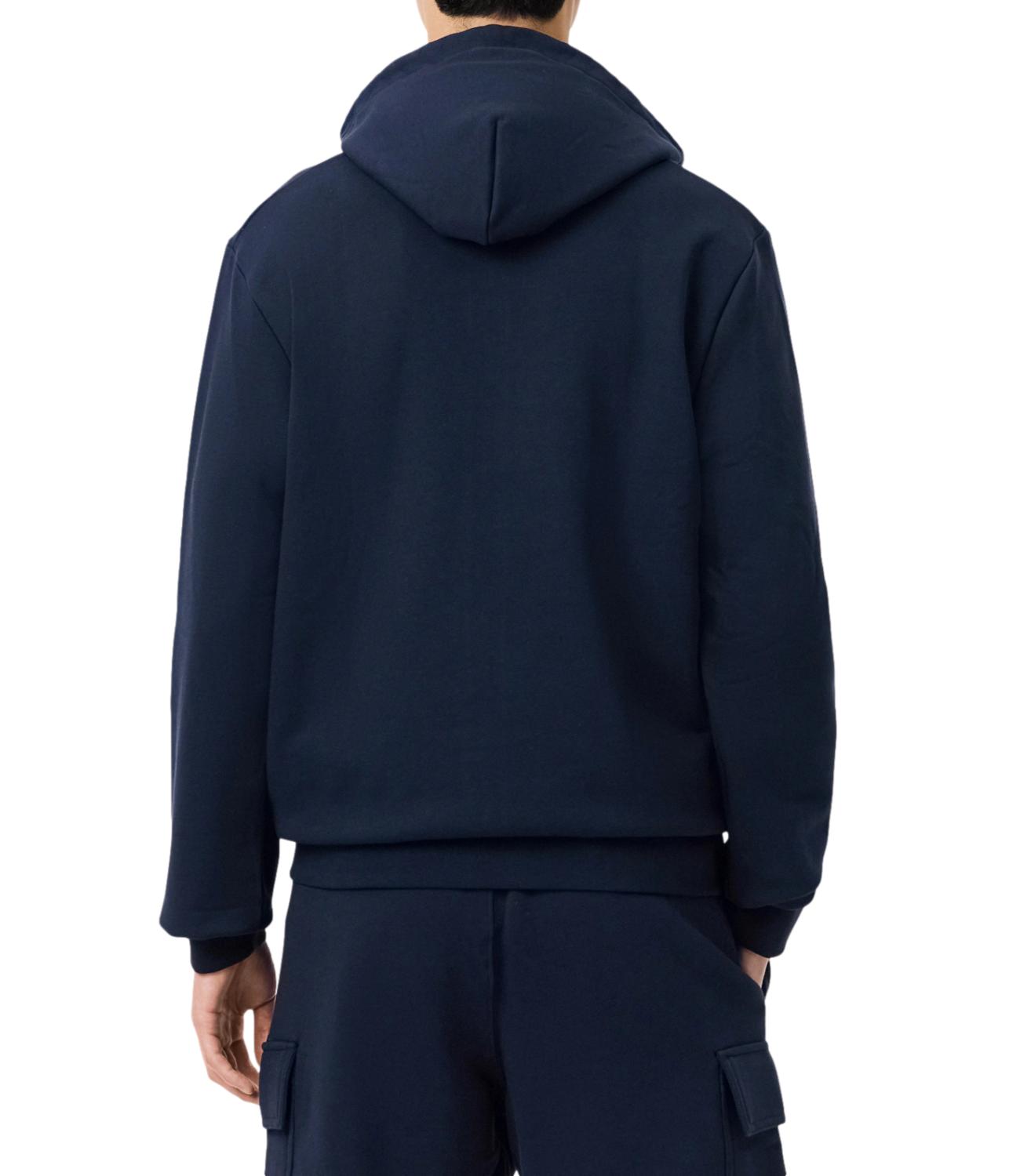 Sweatshirts Uomo Zip e Cappuccio Blu