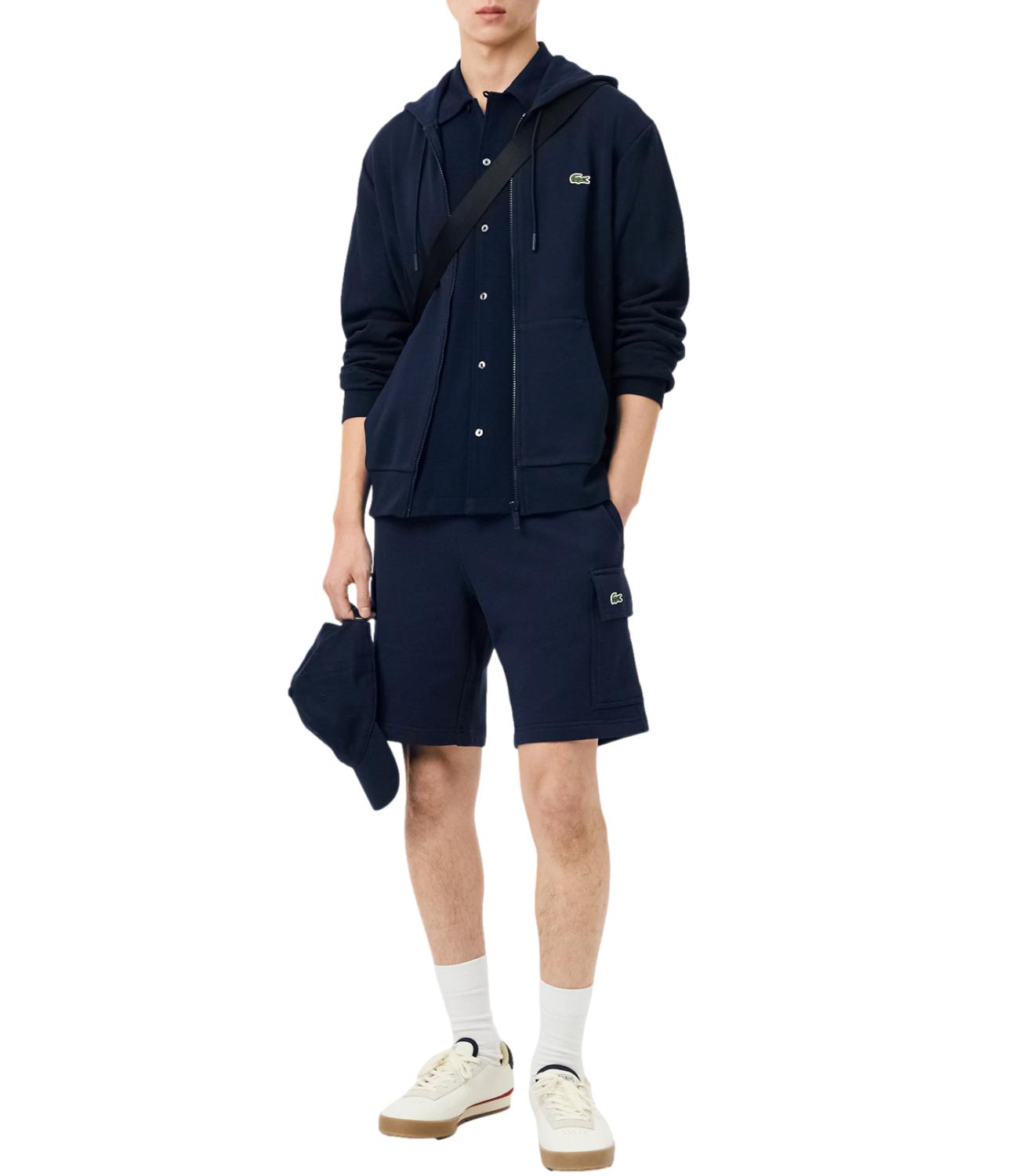 Sweatshirts Uomo Zip e Cappuccio Blu