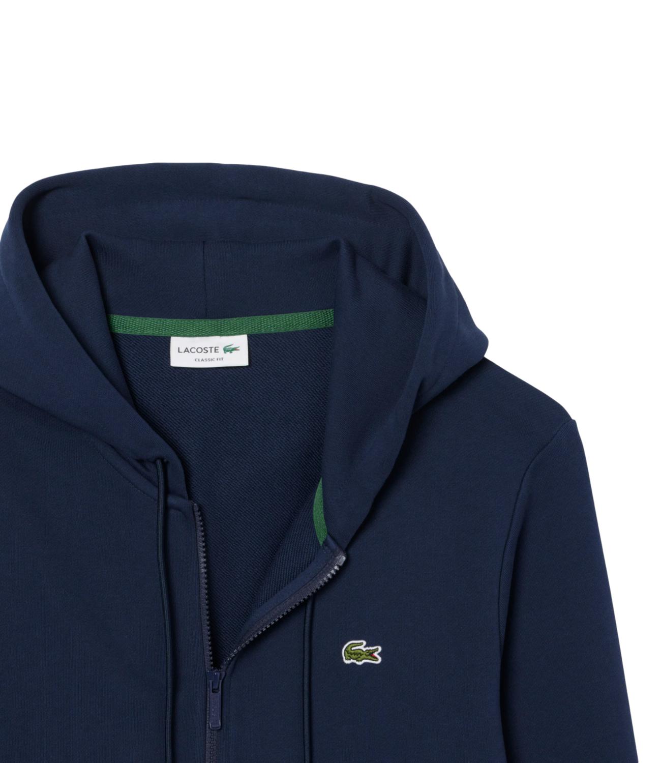 Sweatshirts Uomo Zip e Cappuccio Blu