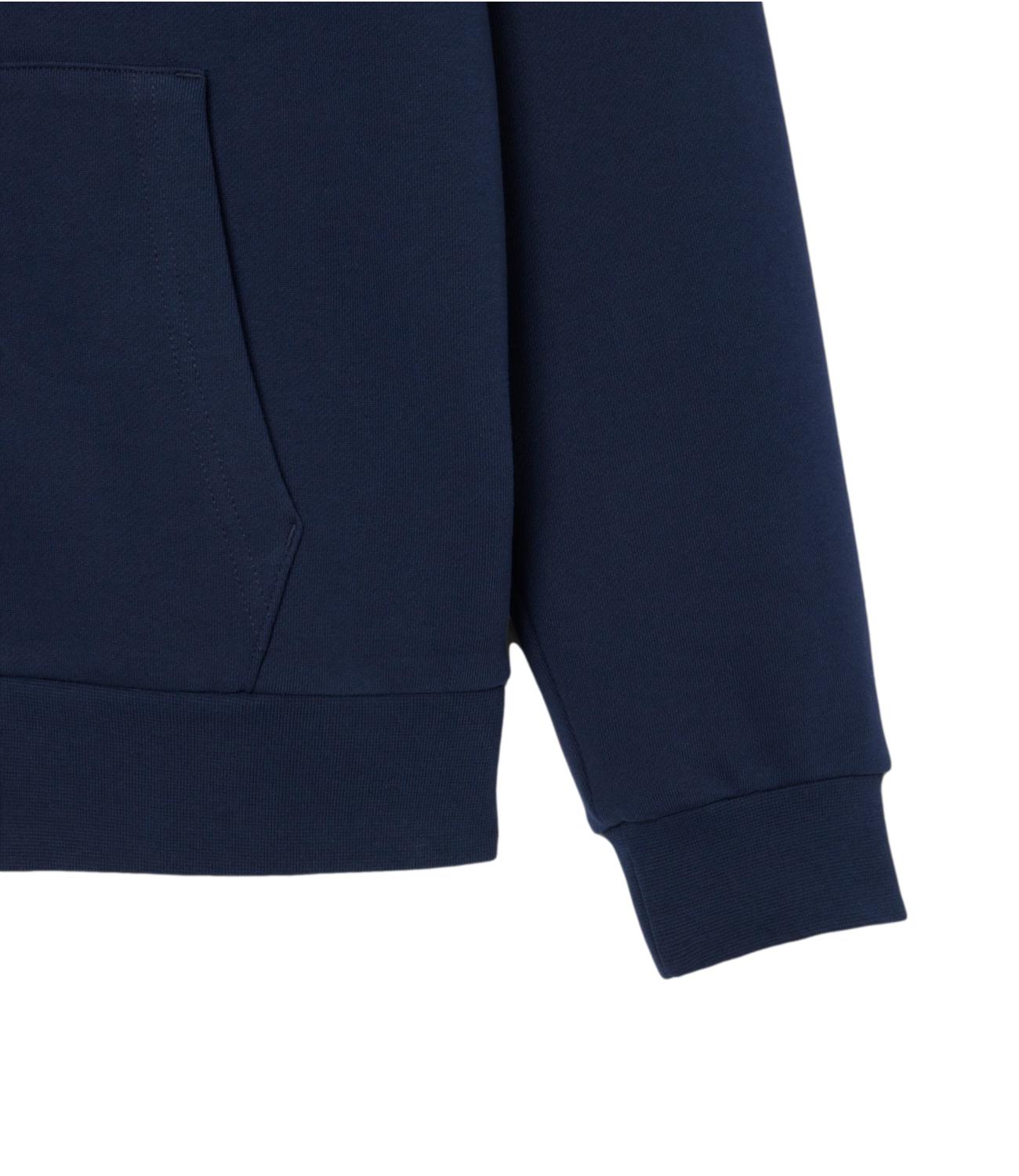 Sweatshirts Uomo Zip e Cappuccio Blu