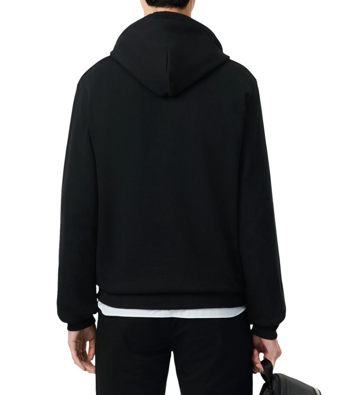 Sweatshirts Uomo con Cappuccio Nera