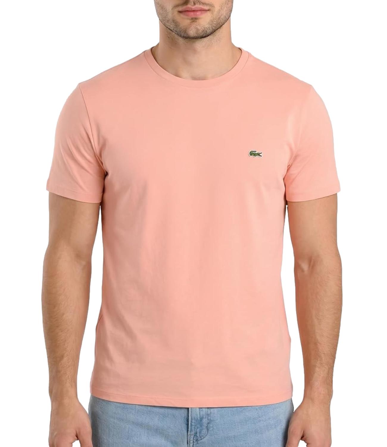 T-Shirt Lacoste TH6709 Uomo - Rosa Confetto