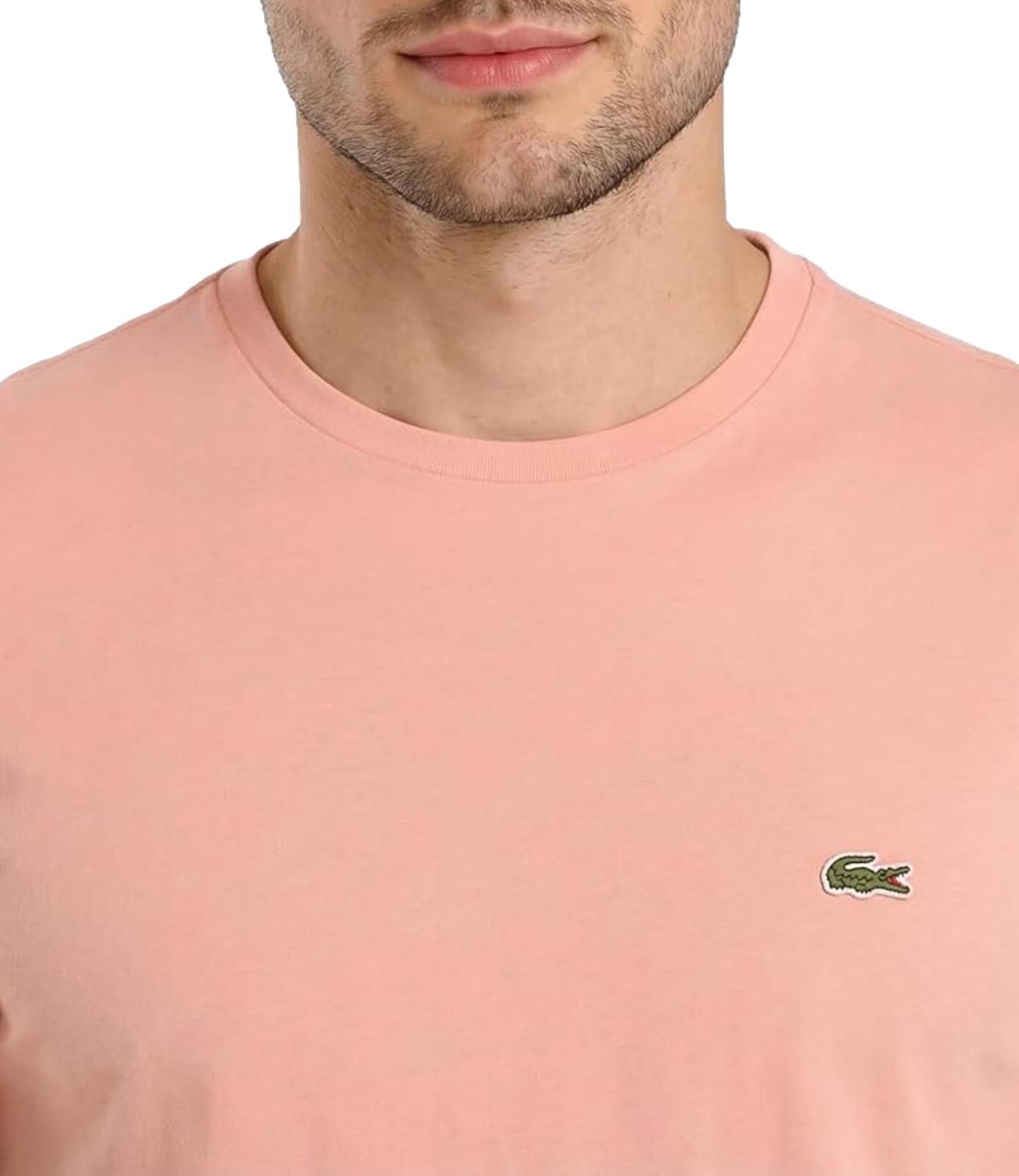T-Shirt Lacoste TH6709 Uomo - Rosa Confetto