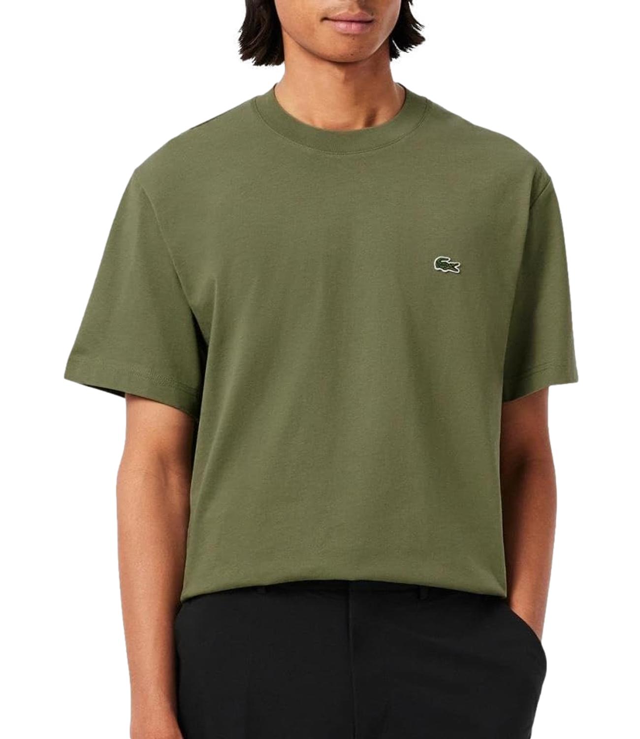 T-Shirt Lacoste TH7318 Uomo - Verde Militare