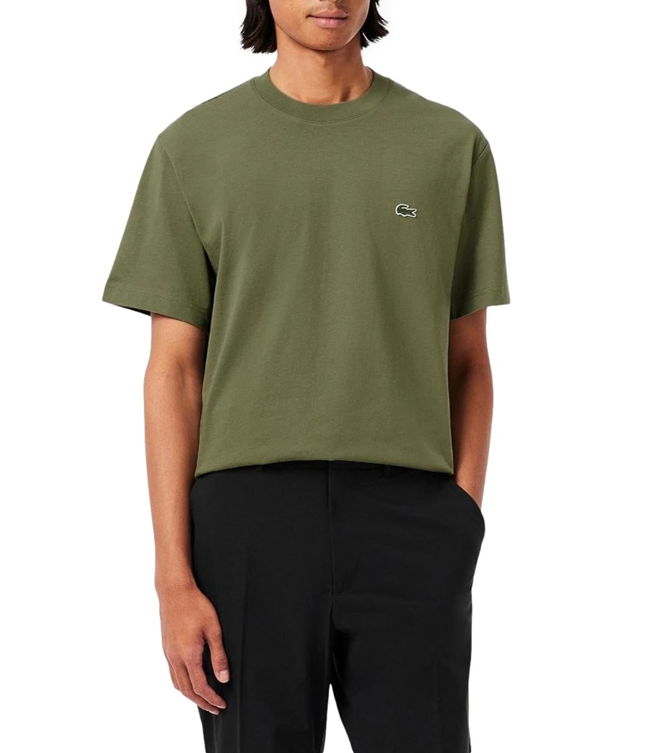 T-Shirt Lacoste TH7318 Uomo - Verde Militare