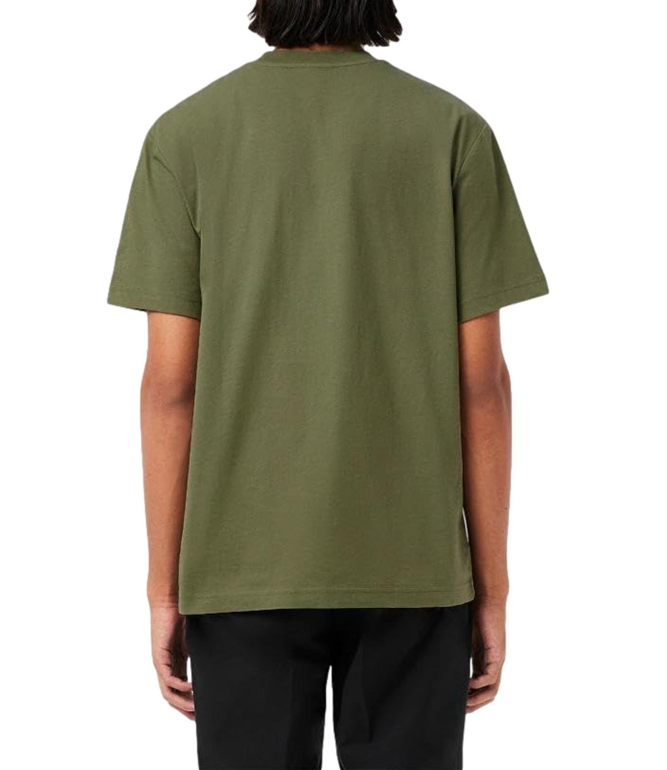 T-Shirt Lacoste TH7318 Uomo - Verde Militare