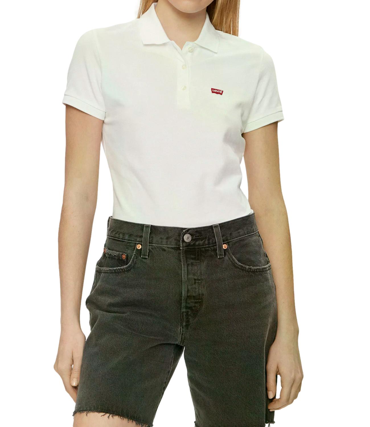 Polo Levi's 52599-0000 Donna - White
