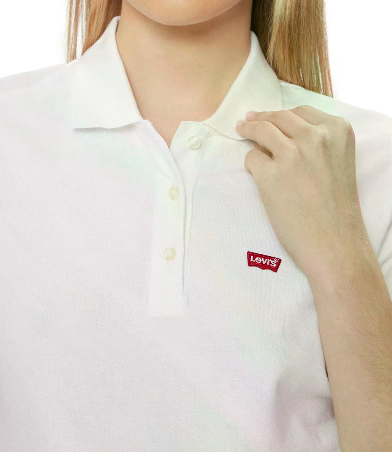Polo Levi's 52599-0000 Donna - White