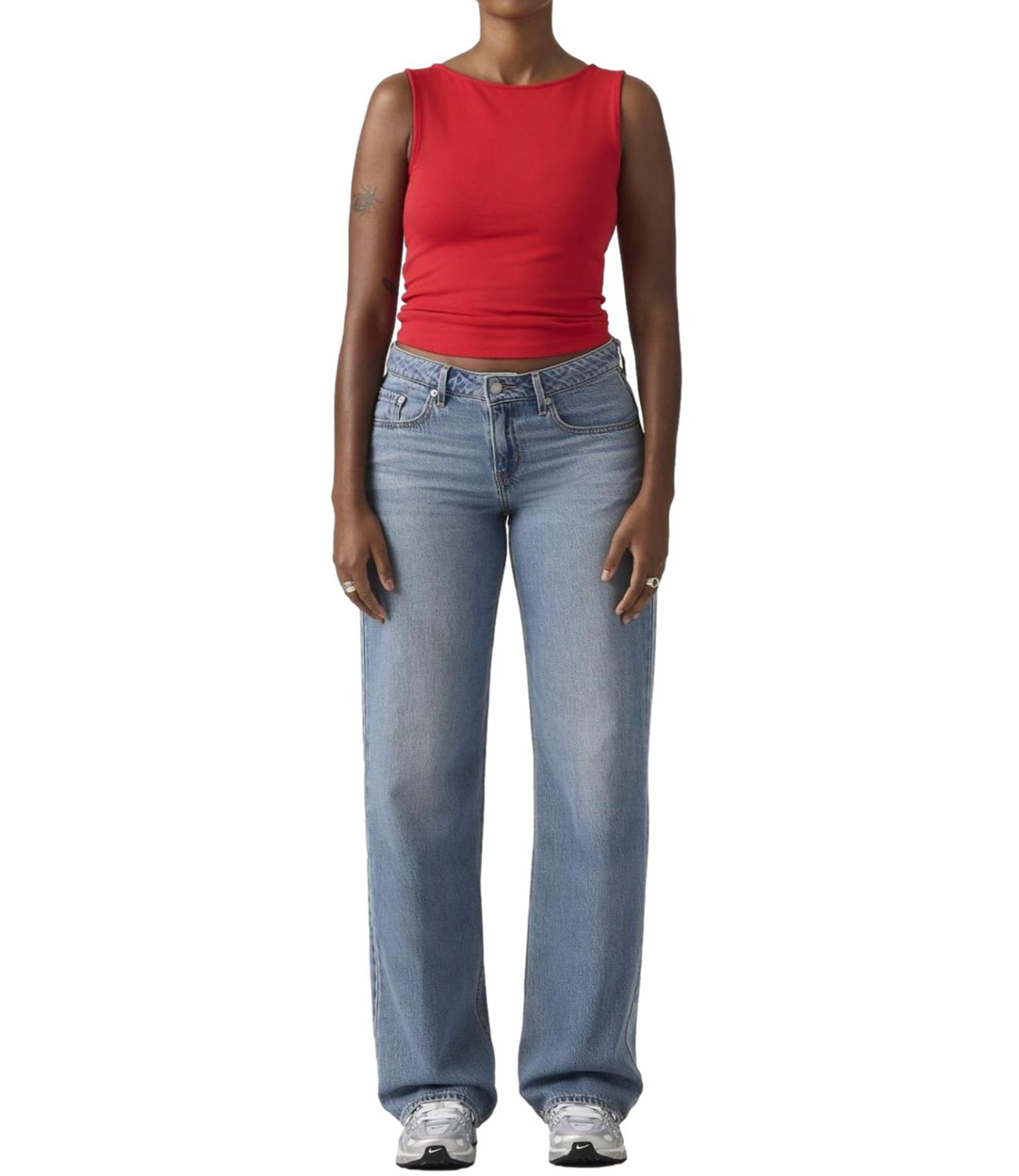 Jeans Levi's A5566 Donna - Denim Chiaro