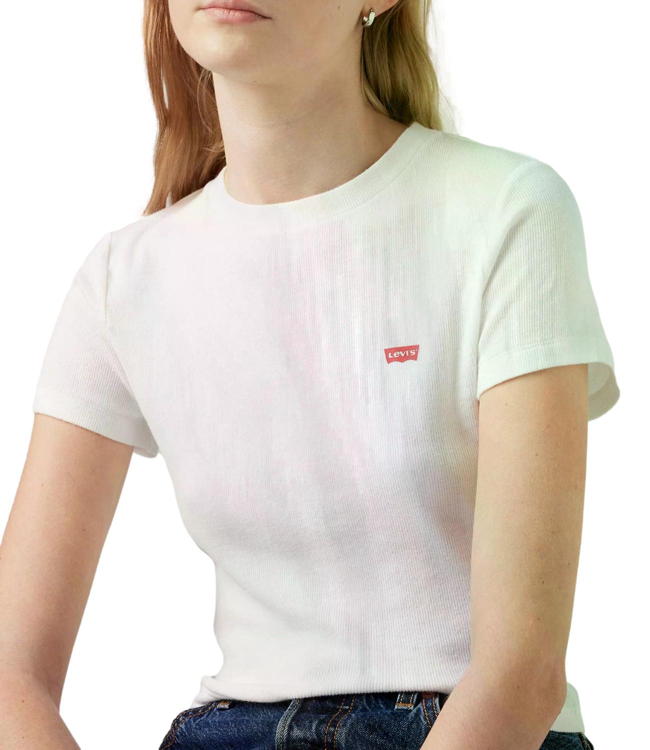 T-Shirt Levi's A7419 Donna - White