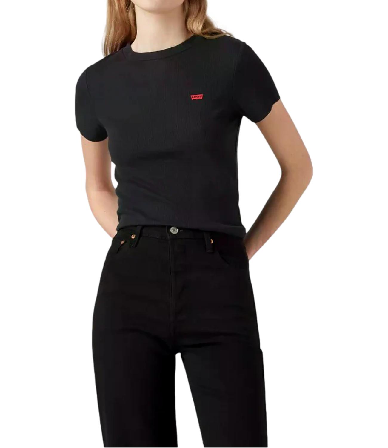 T-Shirt Levi's A7419 Donna - Nera