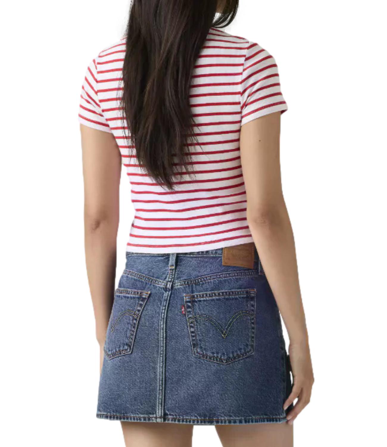 T-Shirt Levi's A7419 Donna - Urban Red