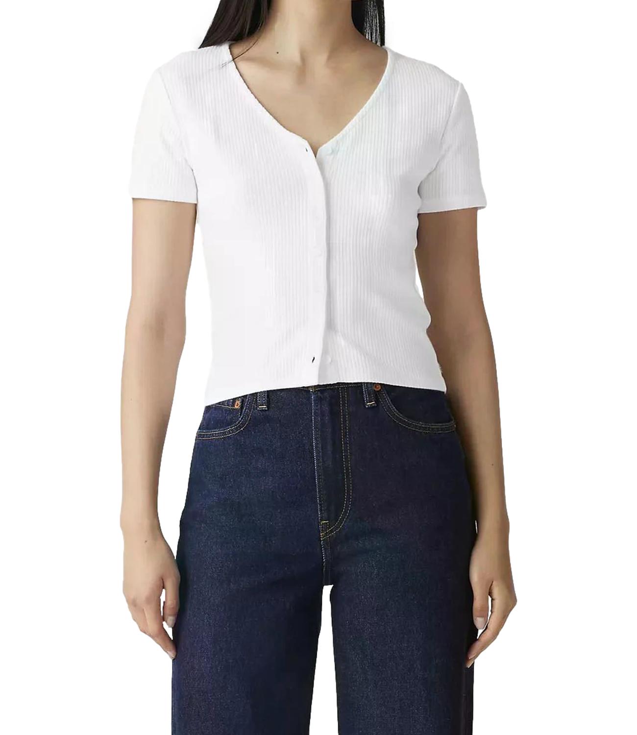 T-Shirt Levi's A8782 Donna - White