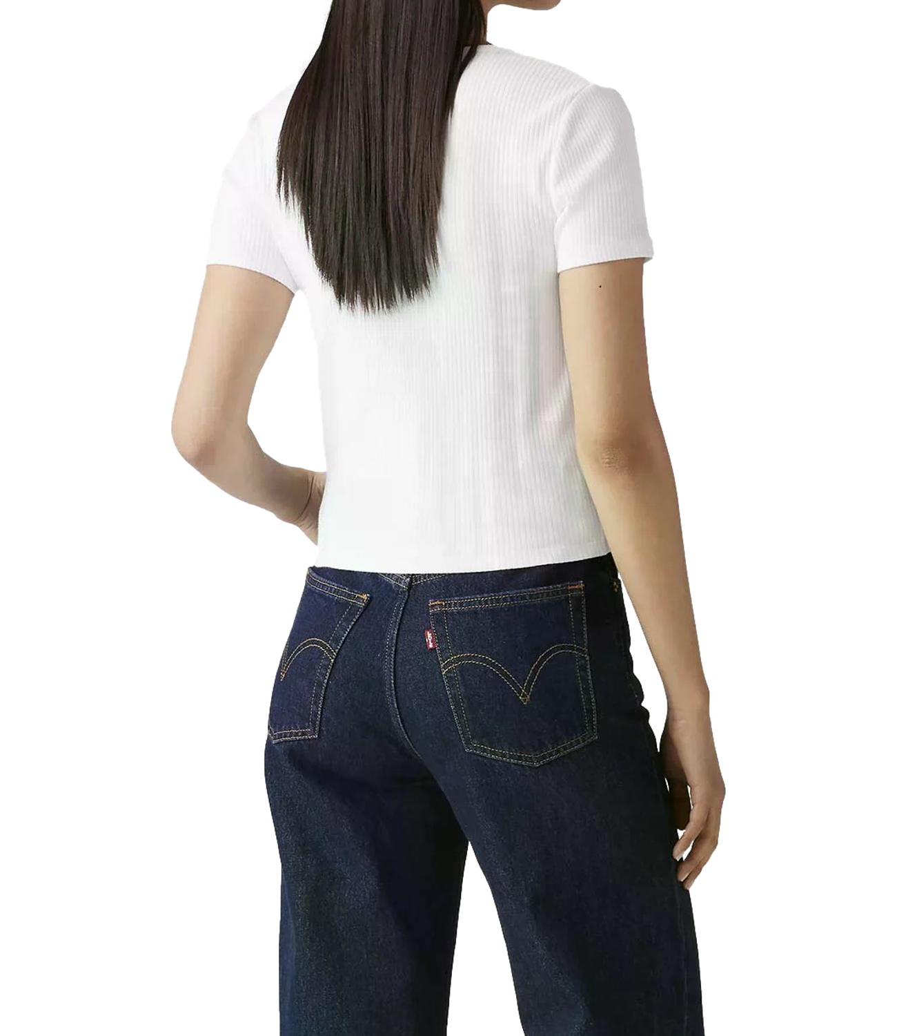 T-Shirt Levi's A8782 Donna - White