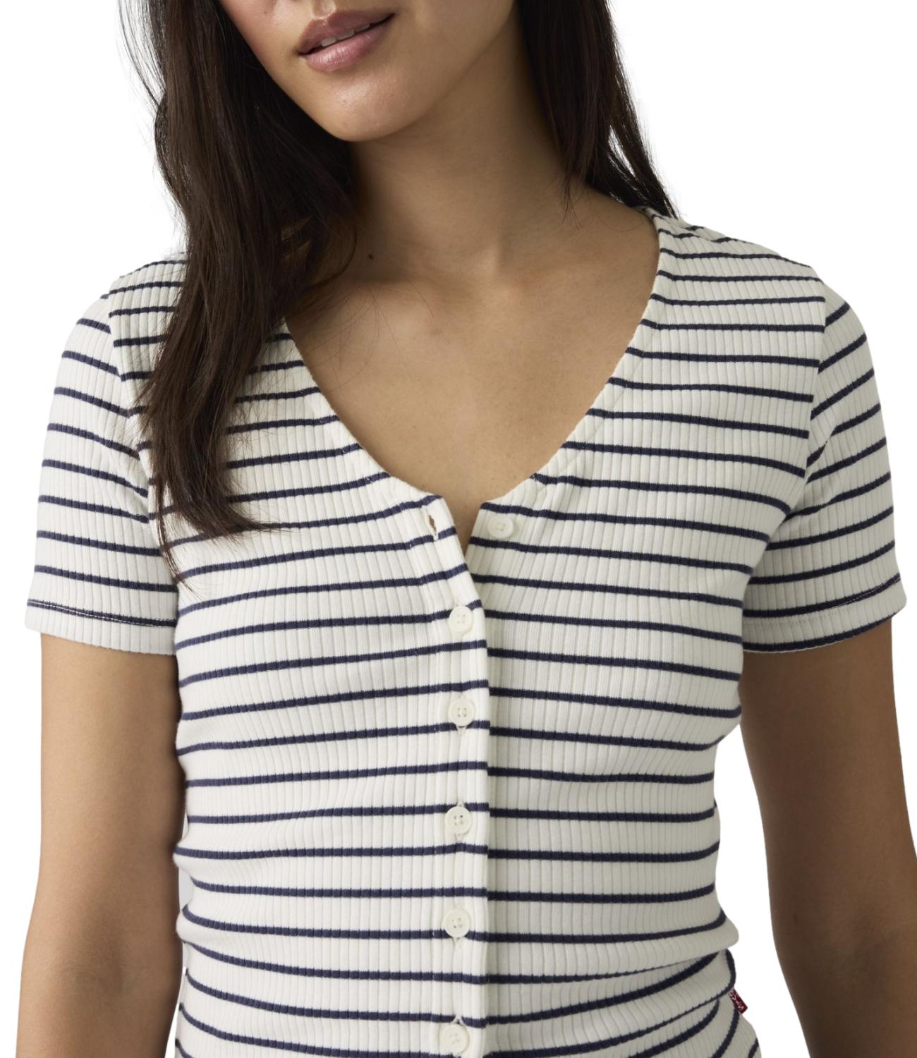 T-Shirt Levi's A8782 Donna - Penelope Stripe