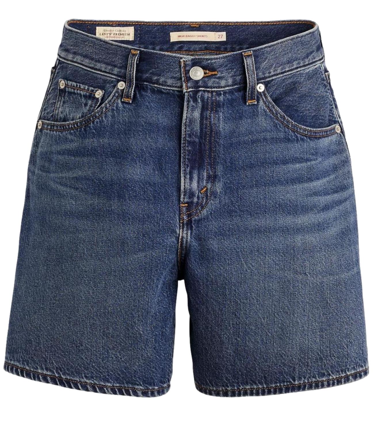 Shorts jeans Levi's A9311 Donna - Denim