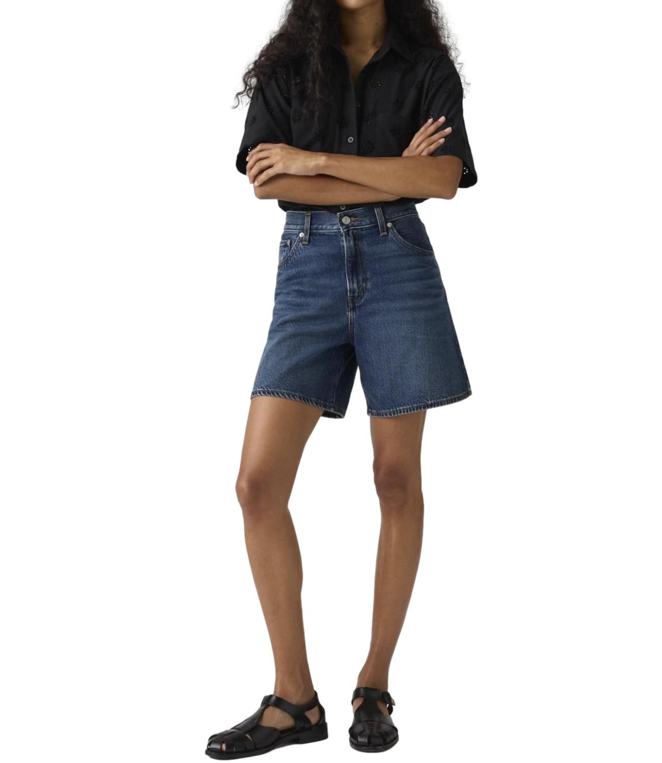 Shorts jeans Levi's A9311 Donna - Denim