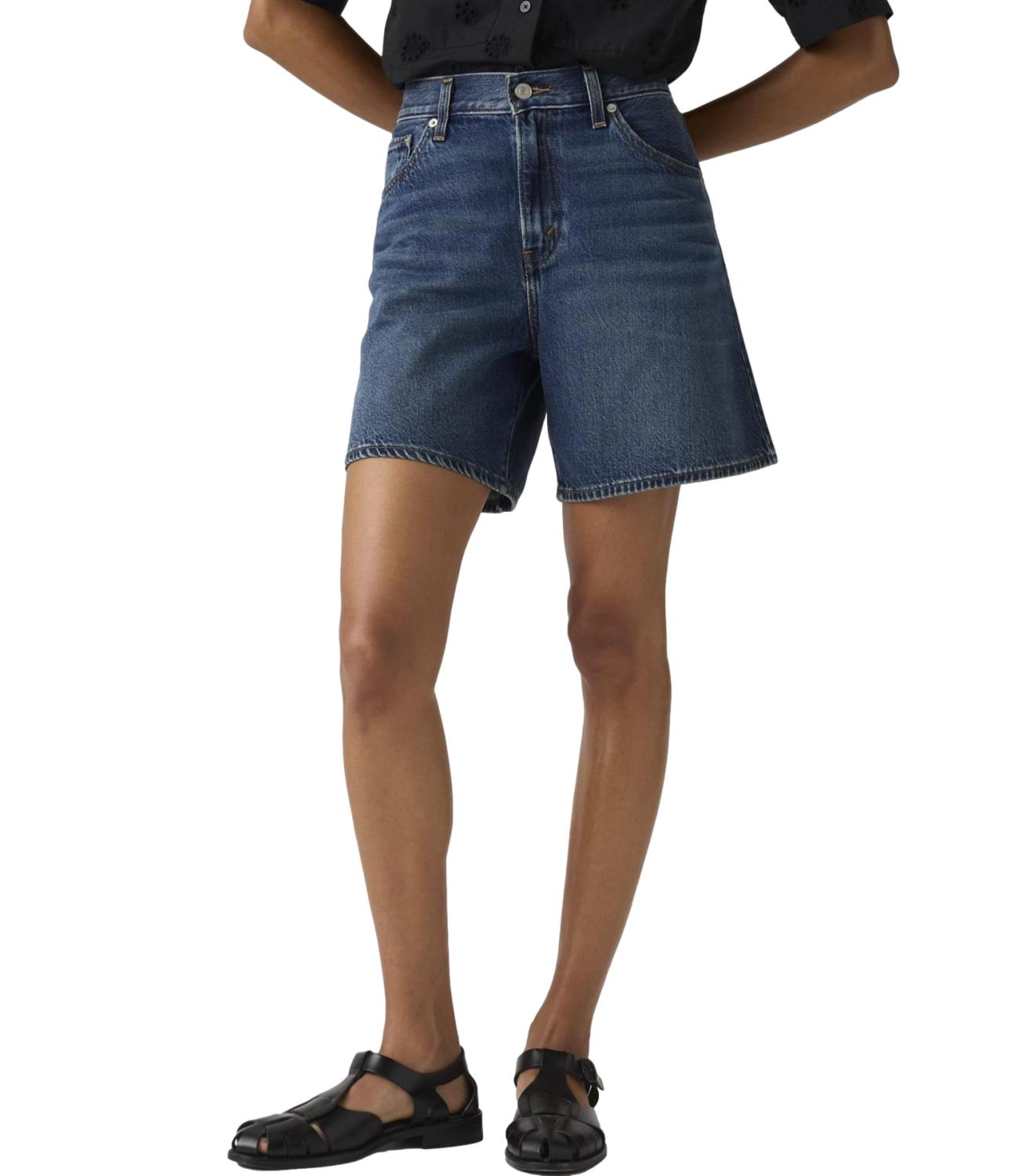 Shorts jeans Levi's A9311 Donna - Denim