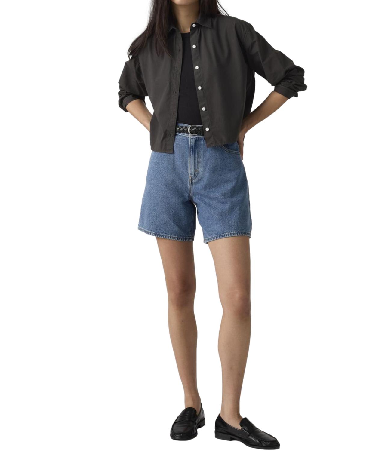 Shorts jeans Levi's A9311 Donna - Denim Chiaro
