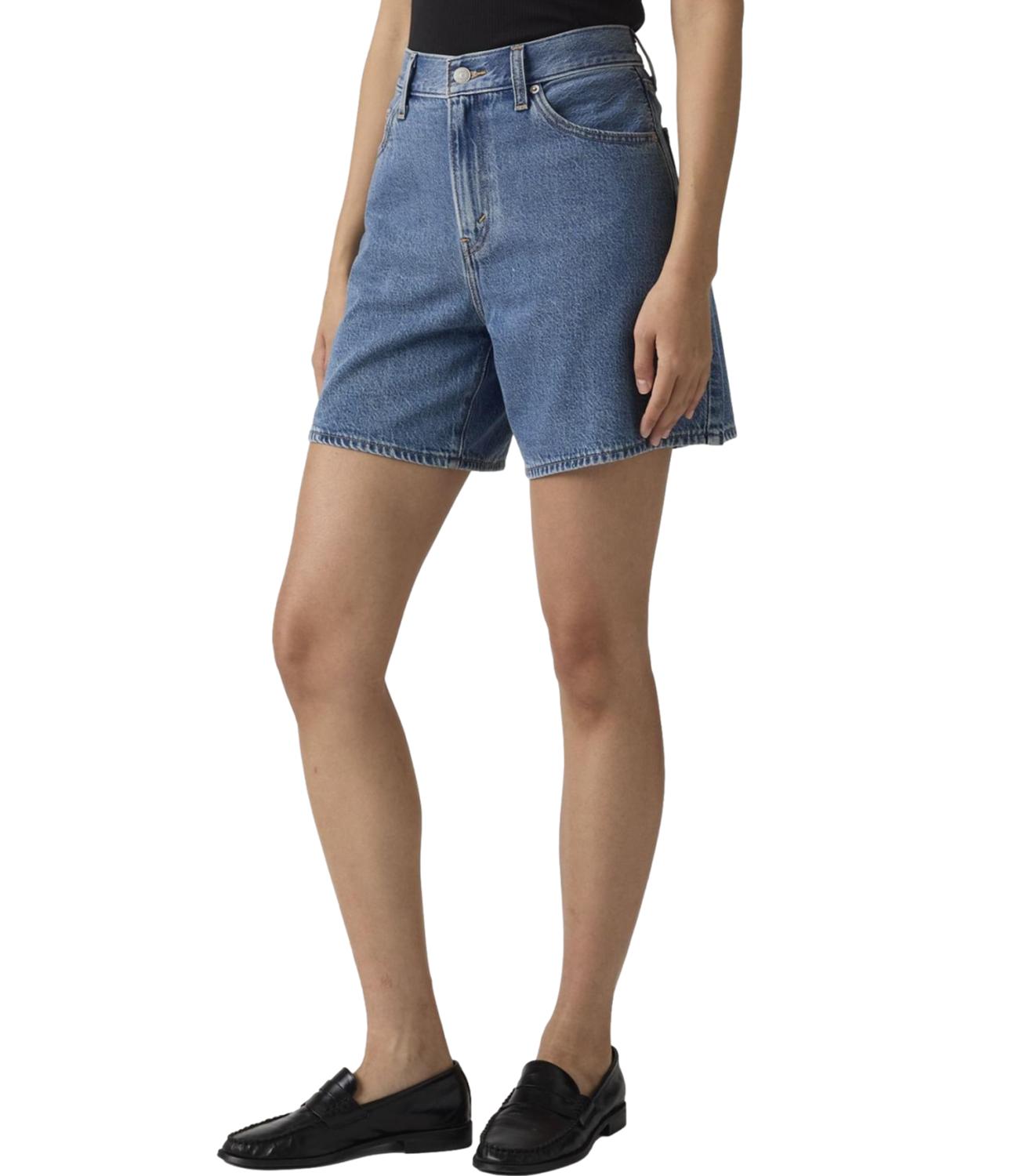 Shorts jeans Levi's A9311 Donna - Denim Chiaro