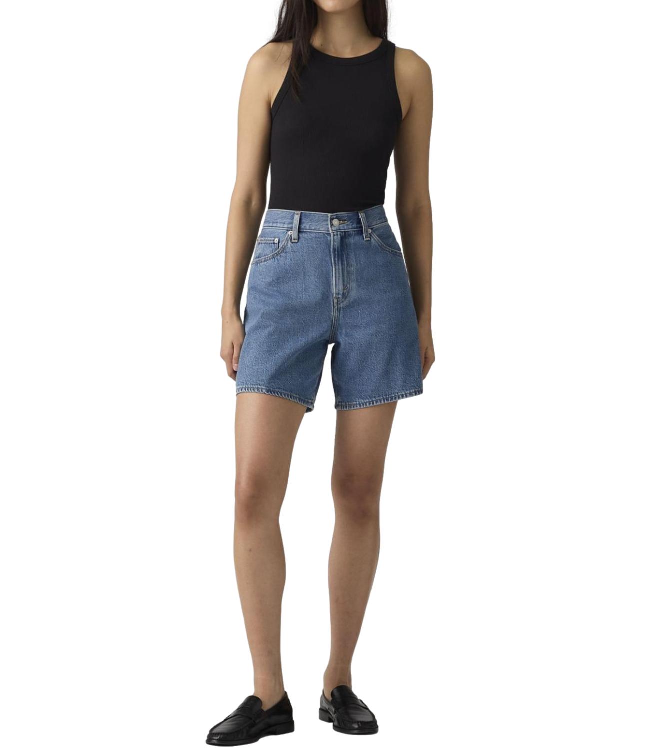 Shorts jeans Levi's A9311 Donna - Denim Chiaro
