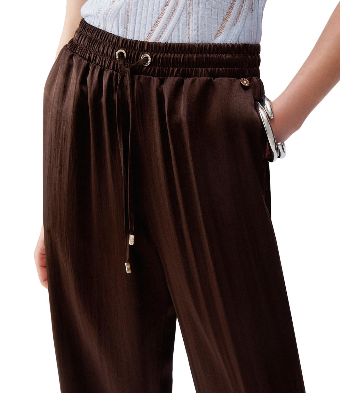 Liu Jo Pantaloni Chocolate Black Donna