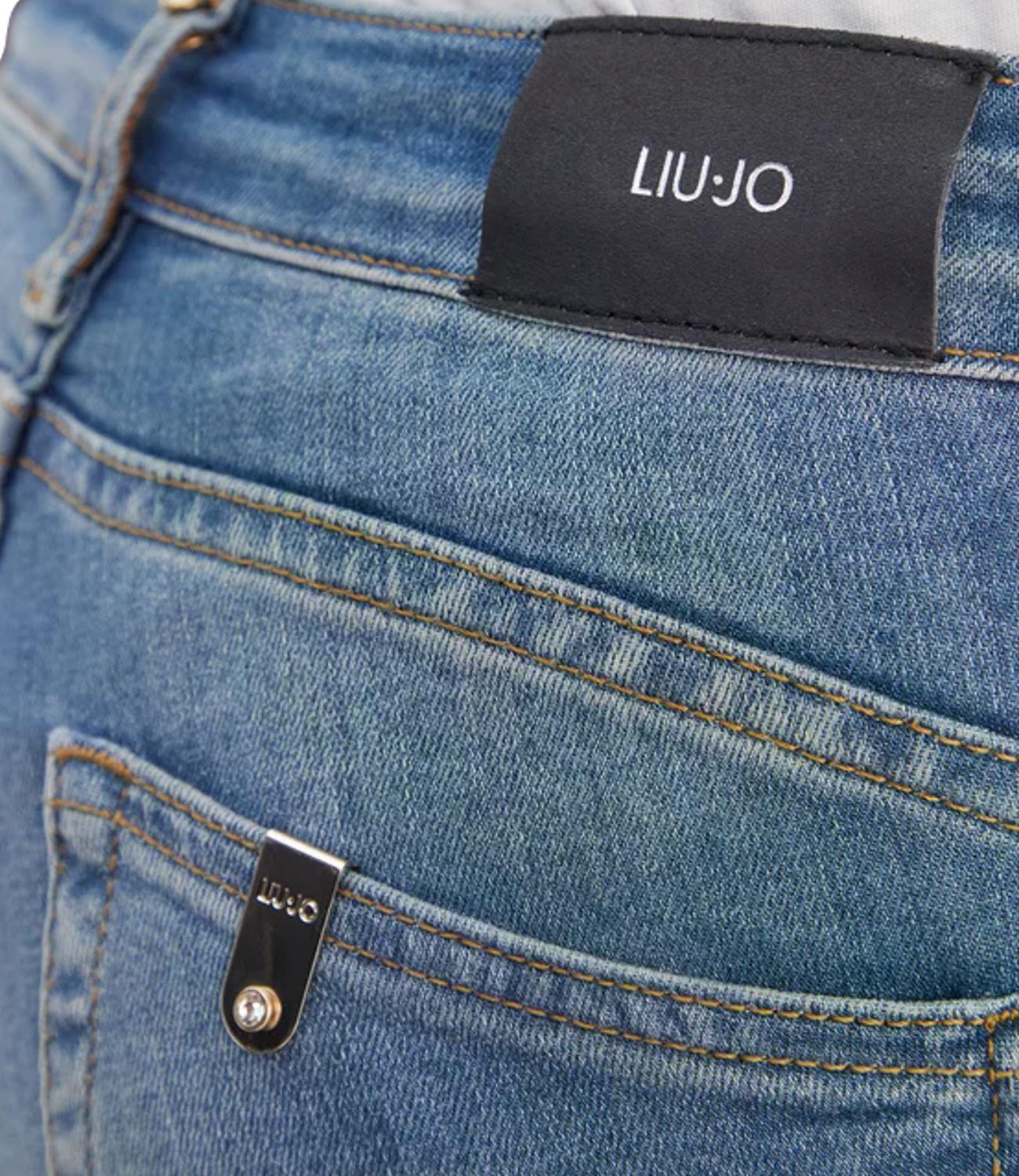 Jeans Liu jo UA6015D4538 Donna - Den.blu L.chain Silv