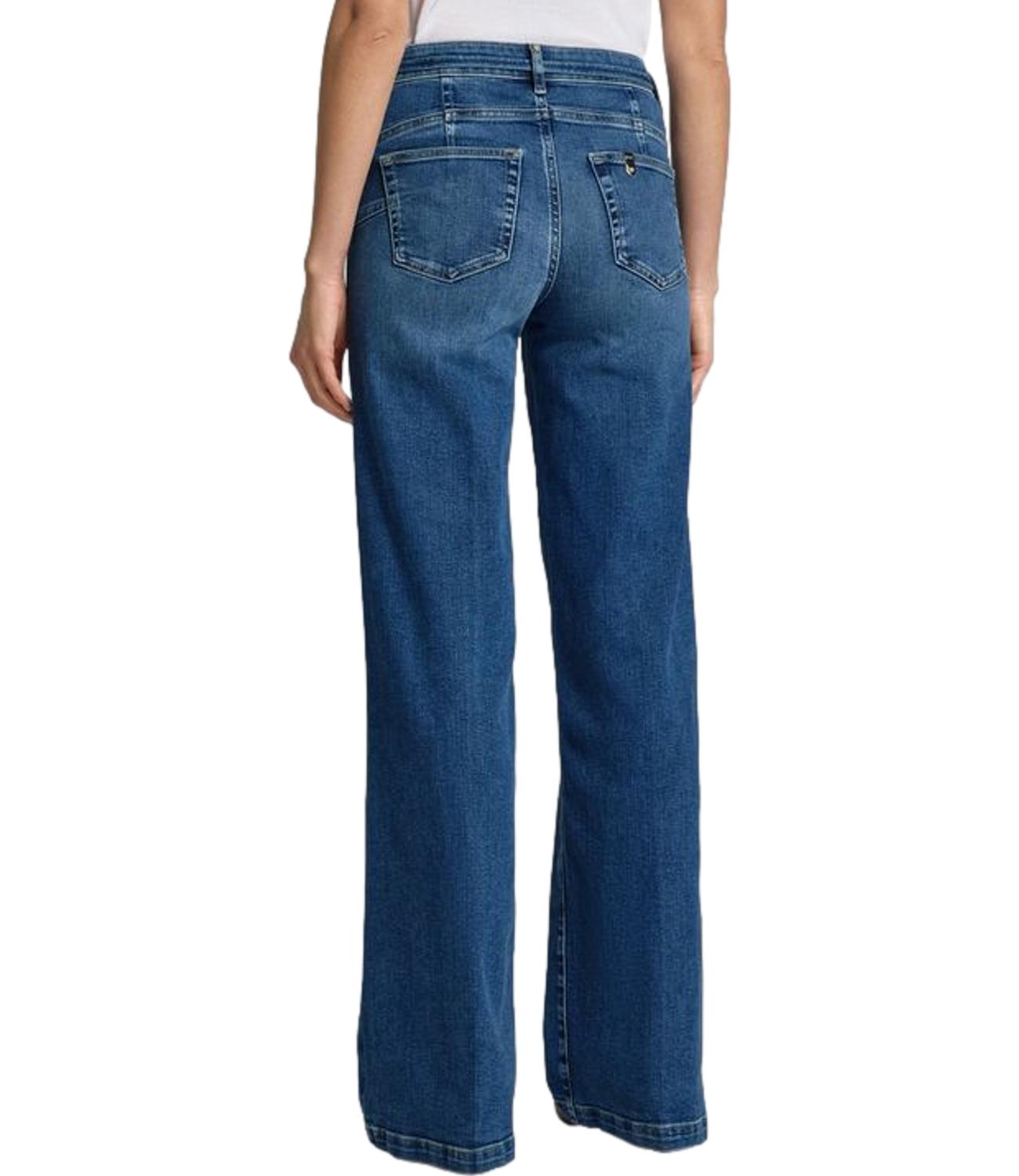 Liu Jo Jeans Flare Blu Bubble Donna