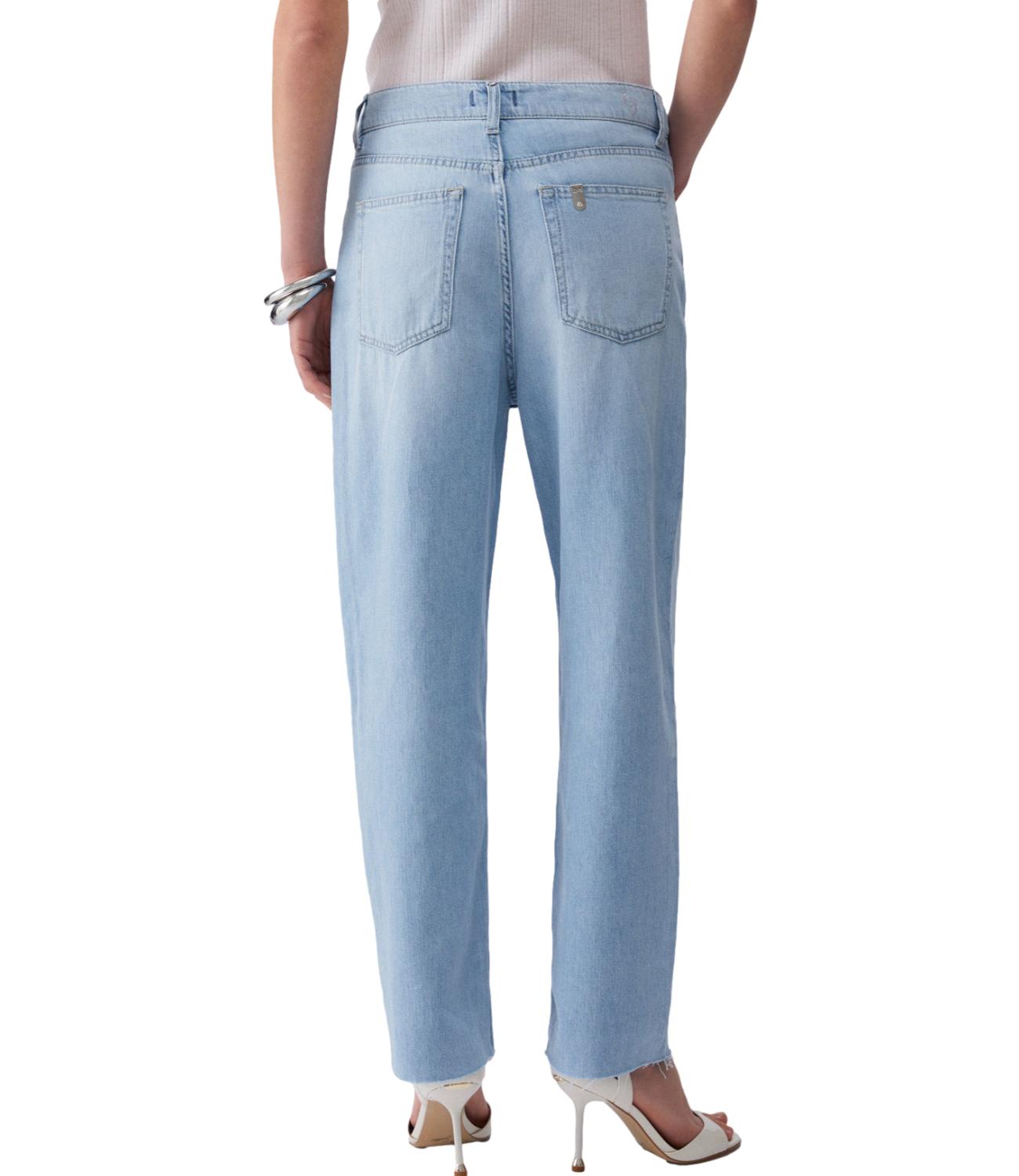 Liu Jo Jeans Straught Denim Chiaro Donna
