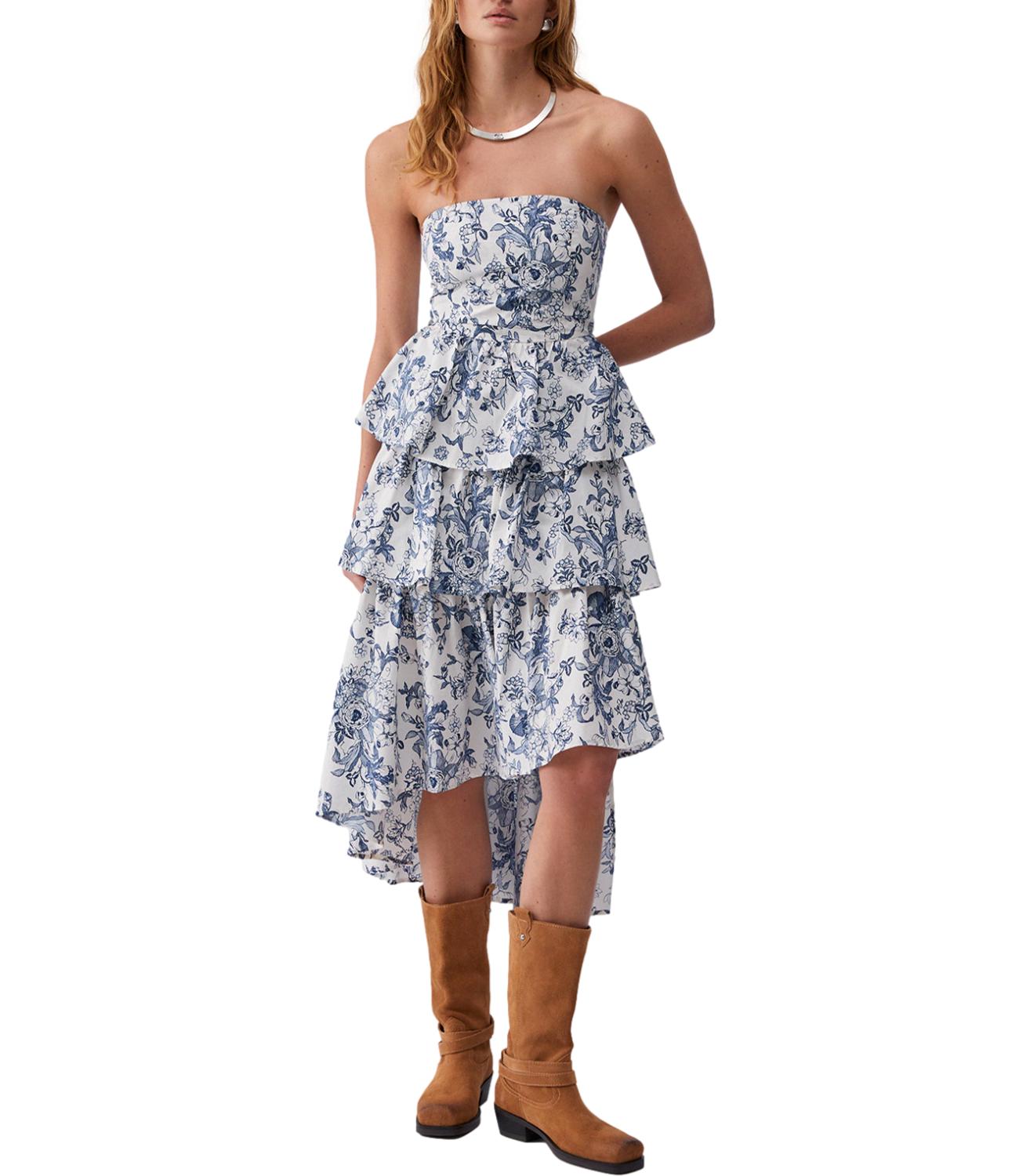 Abito Liu jo UA6357T4853 Donna - B.latte/flore.indaco