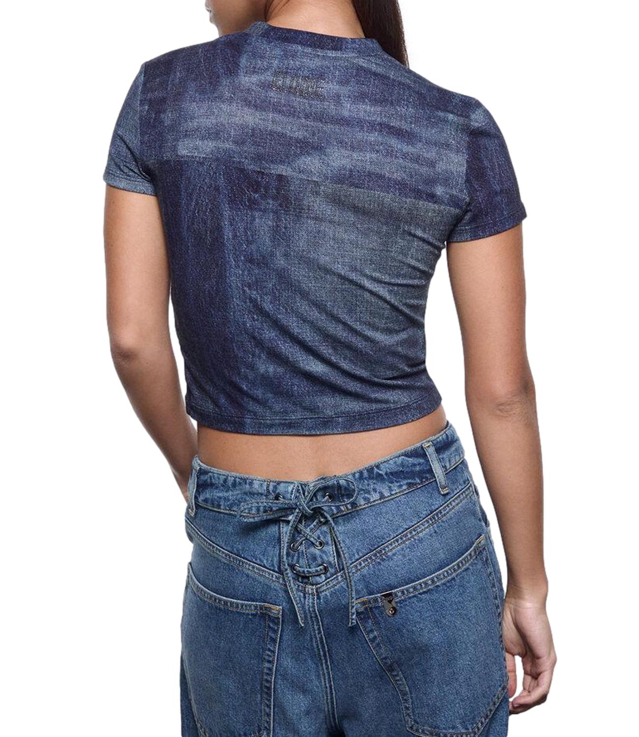 Liu Jo T-shirt Special Denim Donna