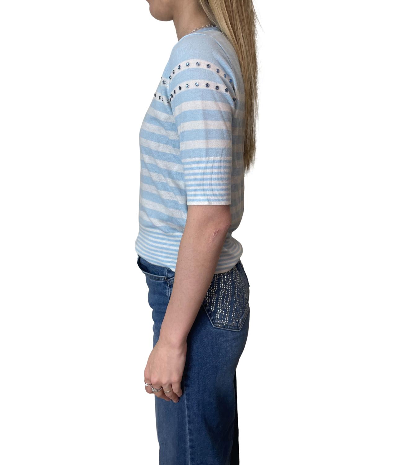 Pantalone beige cotone