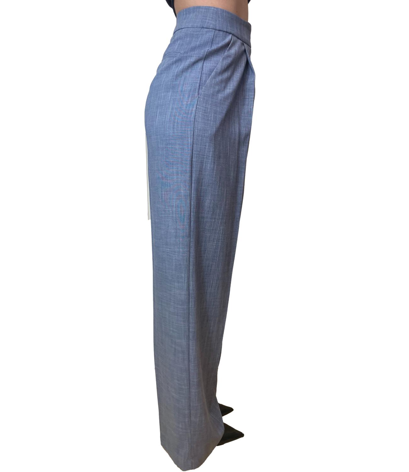 Pantalone beige cotone