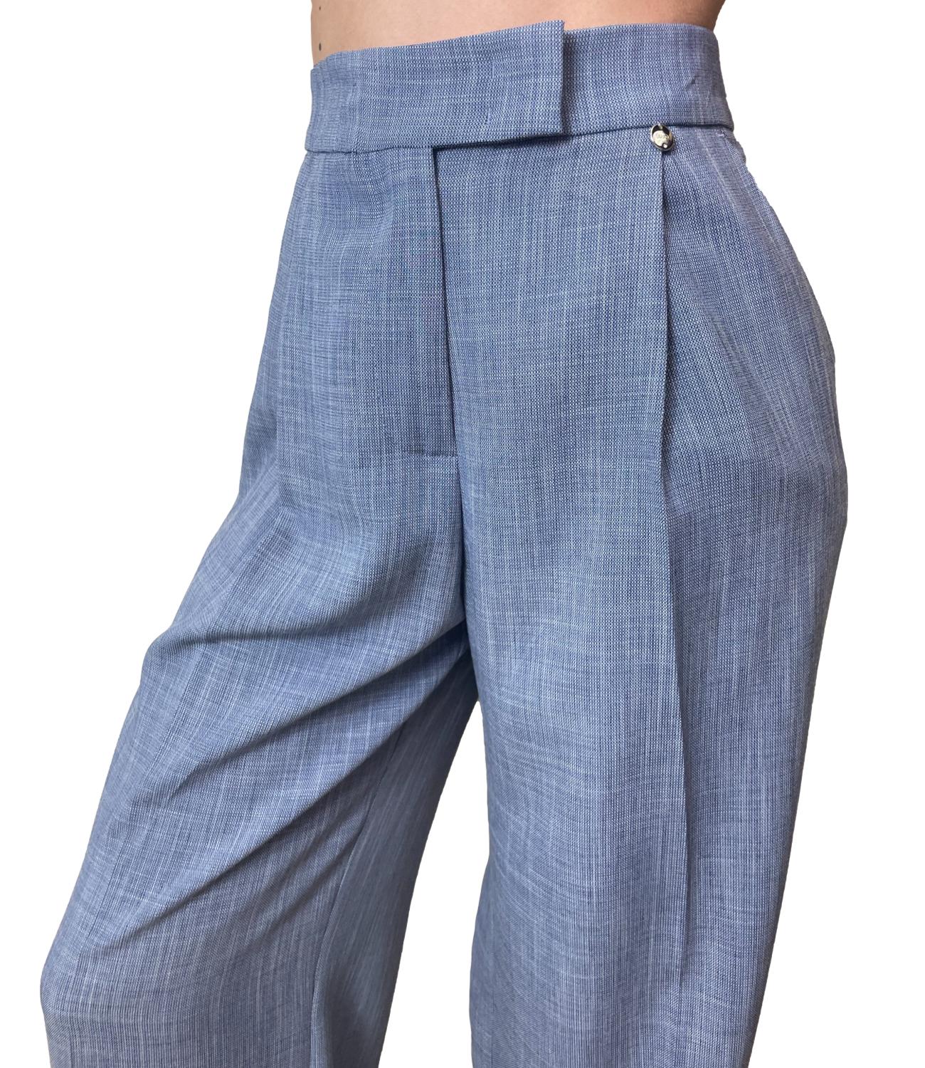 Pantalone beige cotone